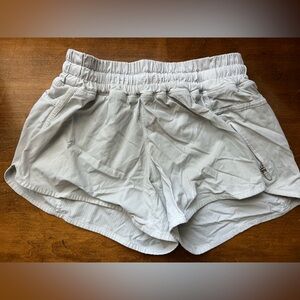 Lululemon White Shorts with liner, size 8